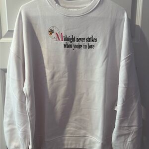 Cinderella Poster Pullover Sweatshirt for Adults Disney Parks Size Medium